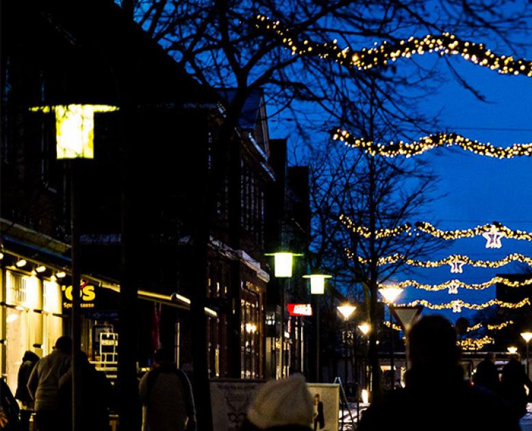 Julesteming i Julebyen Vejen